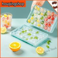 【Ready Stock】 ❃☏ C14 33 Grids Round Ice Cube Tray Ball Jelly Mold Maker Kitchen Party Cooking Ice Ball 球型冰格模具