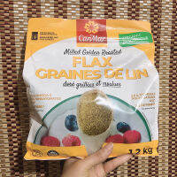 สต็อกแคนาดา Canmar Gold Flaxseed ผง1.2Kg ทันทีโปรตีนสูงใยอาหารโอเมก้า-3