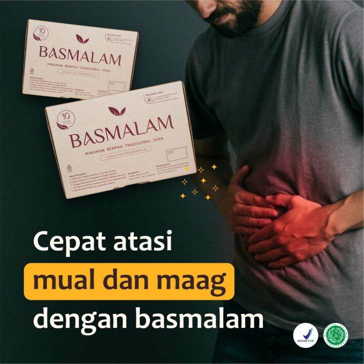 BASMALAM Minuman Rempah Tradisional Obat Asam Lambung Maag Gerd Sakit ...