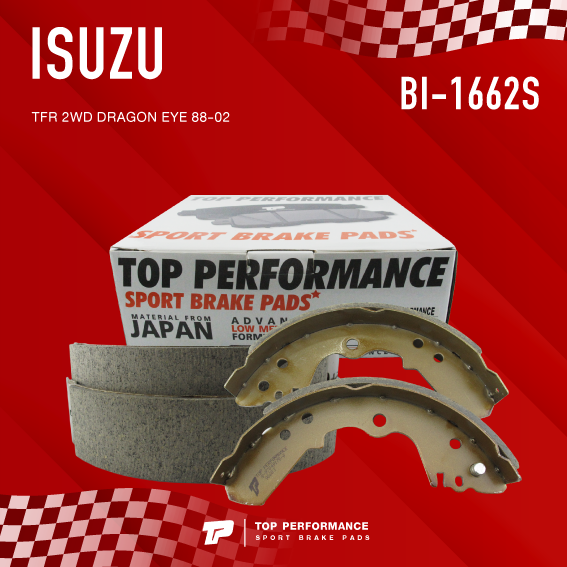 ก้ามเบรค-หลัง-isuzu-tfr-2wd-88-02-dragon-eye-top-performance-japan-bi-1662s-bi1662s-ผ้าเบรค-ดรัมเบรค-อีซูซุ-มังกรทอง