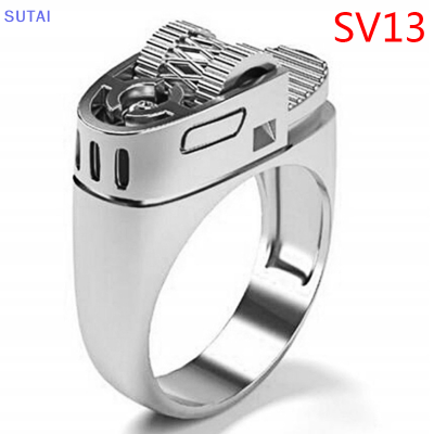 💖【Lowest price】SUTAI แหวนส่วนบุคคลสุดสร้างสรรค์สำหรับผู้ชายอุปกรณ์เสริมรถจักรยานยนต์พังค์ร็อค