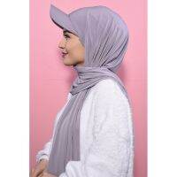 【YF】 Musilm Women Chiffon Hijab With Base Ball Cap Summer Sports with HIjabs Ready To Wear Instant Sport