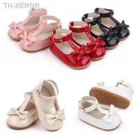 【hot】☎❃☄  Baby Shoes Rubber Soft Bottom Non-slip New Knot Fashion Newborns Crib