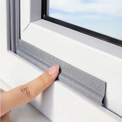 1/2M Window Sealing Strip Windproof Soundproof Cotton Seal Door Gap Sound Foam Bathroom And Kitchen Sealing Tape Decorative Door Stops
