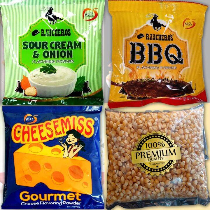 POPCORN KERNELS 500g + 1 CHEESE / BBQ / SOUR CREAM ONION Lazada PH