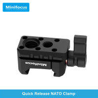 NATO Clamp Quick Release NATO Rail Clamp W 14 38รูเกลียวสำหรับ ARRI Locating Pin Video Light ไมโครโฟน Monitor Magic Arm