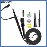 OWMXZL 200 MHz เครื่องแสดงคลื่นกระแสไฟฟ้าของ P2200 100:1 สีดำสีดำ หัววัดคลิป การทดสอบ BNC ขั้วต่อ BNC