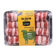 Siêu thị WinMart - Ba chỉ bò cắt lát New Zealand KiaOra 475g