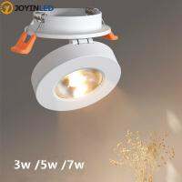 【❉HOT SALE❉】 si39629592258115 ไฟ Led ฝังตัว220V 3W/5W/7W พับได้โคมไฟติดเพดานและหมุนได้เป็นองศา360ในตัวคอปสปอตไลท์ไฟดาวน์ไลต์