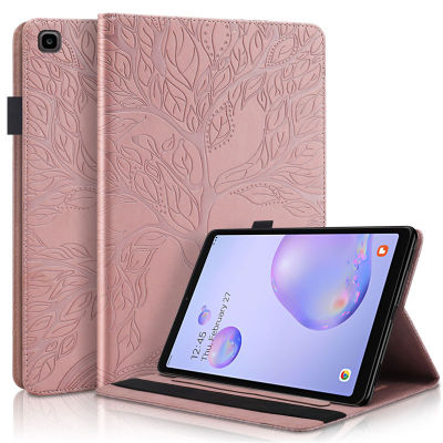 สำหรับ Samsung Galaxy Tab A 8.0 2019 T290 T295 SM-T290 SM-T295กรณี3D Tree ฝาครอบหนัง PU สำหรับ Samsung Galaxy Tab A 8นิ้ว