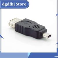 Dgdfhj Shop OTG Converter Universal USB 2.0 A To Mini B 5-Pin Male Adapter For Mini Type-A B Jack Splitter Smart Phone