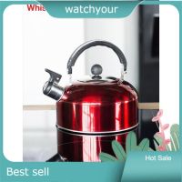 กาต้มน้ำร้อน กาต้มน้ำ กาน้ำสแตนเลสขนาด1.5L Whistling Kettle กาสแตนเลสต้มน้ำ หม้อต้มน้ำชา หม้อต้มน้ำทำอาหาร กาต้มน้ำร้อนสำหรับตั้งเตาแก๊ส