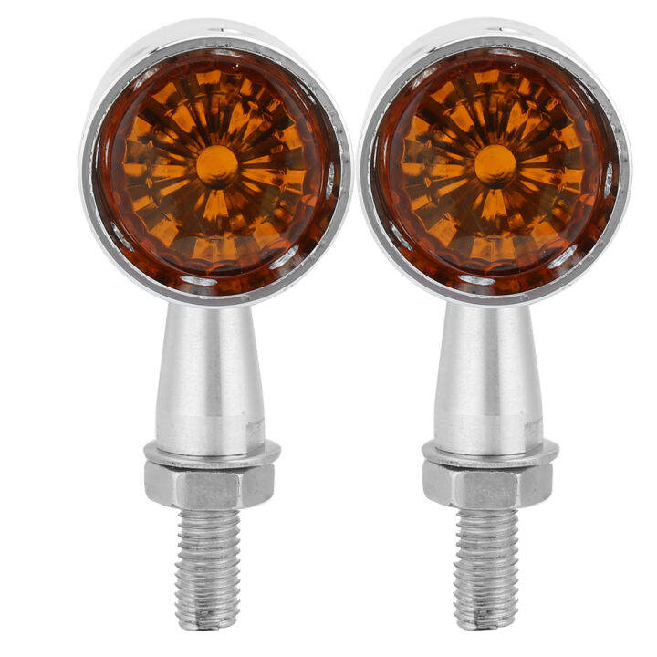 2pcs-universal-12v-รถจักรยานยนต์-ไฟเลี้ยวไฟเลี้ยว-retro-vintage-hollow-ไฟแสดงสถานะ-amber