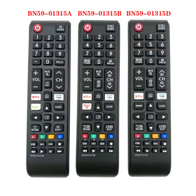 Universa BN59-01315D BN59-01315B รีโมทคอนลทีวีพร้อมปุ่มทีวี Netflix PRIME Video Rakuten สำหรับ Samsung Smart