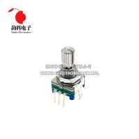 ❂ 5PCS Plum handle 15mm rotary encoder coding switch EC11 digital potentiometer with switch 5 Pin