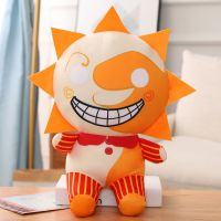 Sundrop FNAF Sun Clown ของขวัญการตกแต่งบ้านเด็กแบบใหม่คุณภาพสูงตัวตลกตุ๊กตาของเล่นยัดไส้2022ขายดี