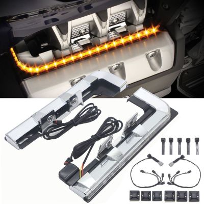 ไฟวิ่ง LED ด้านซ้ายและขวาสำหรับฮอนด้า Goldwing GL1800ตกแต่งเครื่องยนต์โคมไฟแฟริ่ง2018 2019ฝาครอบ2021 2020