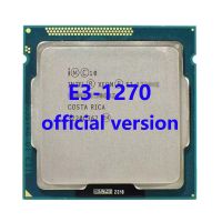 Cpu E3-1270 Cpu 3.4 Ghz/ 3.8Ghz Quad-Core 8Mb แคช80W LGA1155 8-Threads ซีพียู Intel Xeon CPU โปรเซสเซอร์4-Core สำหรับ B75 H61เมนบอร์ด DDR3