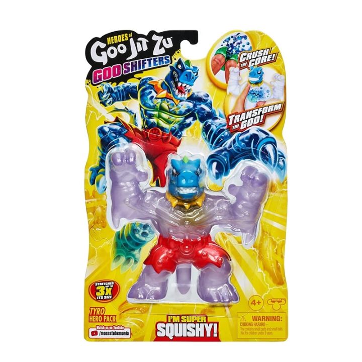 Original Heroes Of Goo Jitzu Goo Shifters Action Figures Hero Pack ...