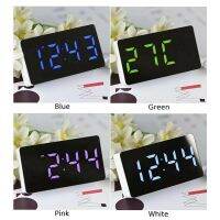 New Small Digital-Bedside LED-Alarm-Clocks Time Calenda Temperature Clock Decor