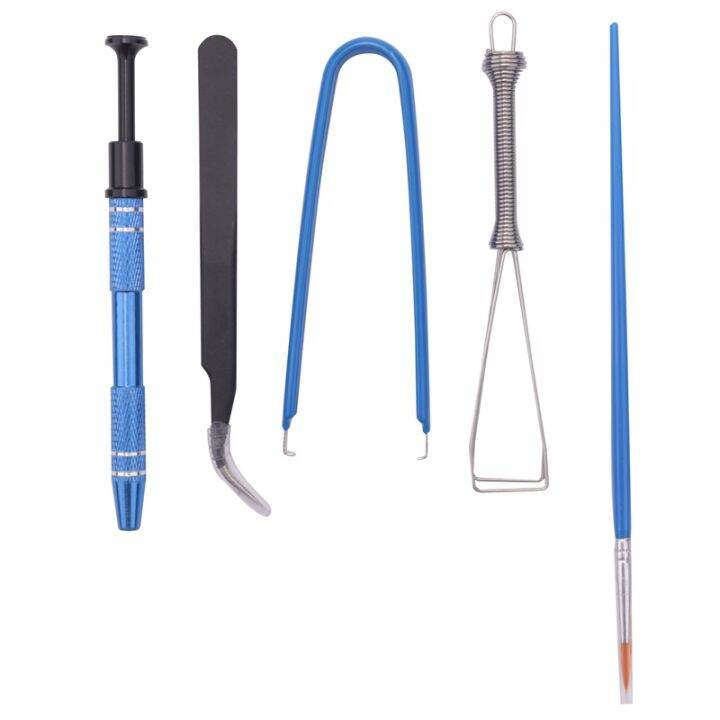 6 PCS Keyboard Lube Kits Keycap Puller Switch Puller Switch Lube Tools