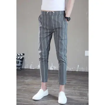 Mens cropped clearance skinny pants