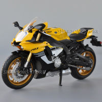 1:12 Scale Diecast รถจักรยานยนต์รุ่นของเล่น Yamaha YZF-R1 Sport Bike Miniature Collectible