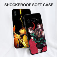 เคส Tpu สีดำสำหรับ Samsung Galaxy J2 J4 J6 J8 Core Plus 2018 Anime Demon Slayer Kimetsu ไม่มี Yaiba