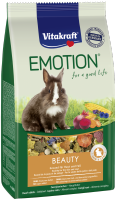 Vitakraft Emotion Beauty Selection Adult Rabbit อาหารกระต่ายโต ไวต้าคราฟ สูตรบำรุงขน​ และผิวหนัง (600g)