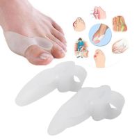 [HOT] 1คู่ซิลิโคน Toe Separator Thumb Valgus Protector Bunion Adjuster Toe แยก Splint Corrector ฟุต Care เครื่องมือ Dropshipping