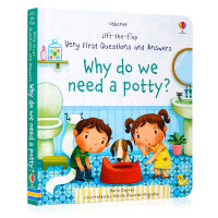 Usborne Q &amp; a series why do we need a potty? English original picture books and popular science cognition flipping books