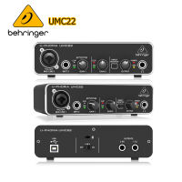 ออดิโออินเตอร์เฟส Behringer UMC22 สินค้ามีพร้อมส่ง