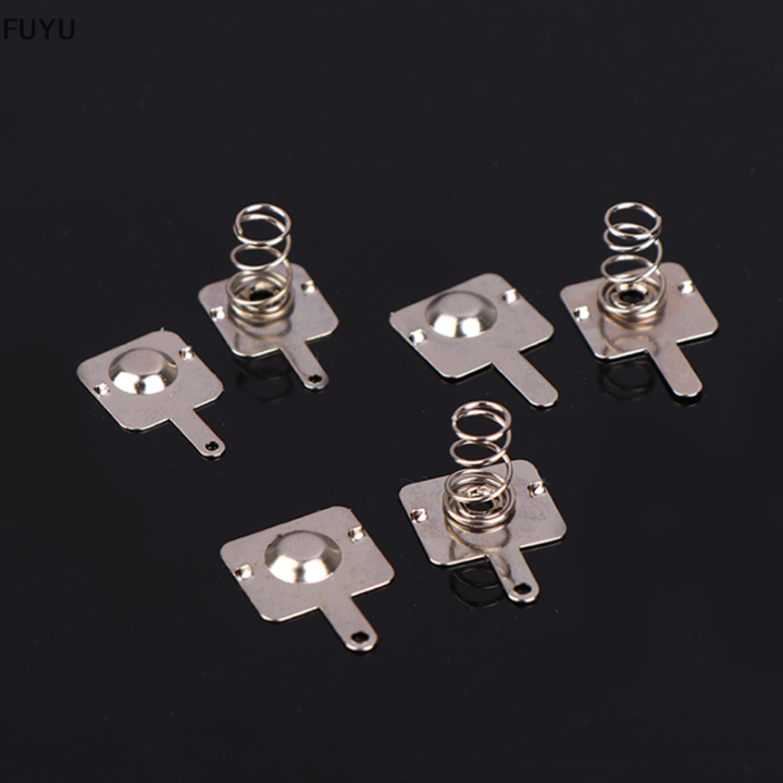 fuyu-10pcs-แบตเตอรี่-aa-shrapnel-11-13mm-กล่องแบตเตอรี่-spring-บวกและลบ-unipolar-0-3mm-เหล็ก-นิกเกิลชุบแบตเตอรี่ฤดูใบไม้ผลิ