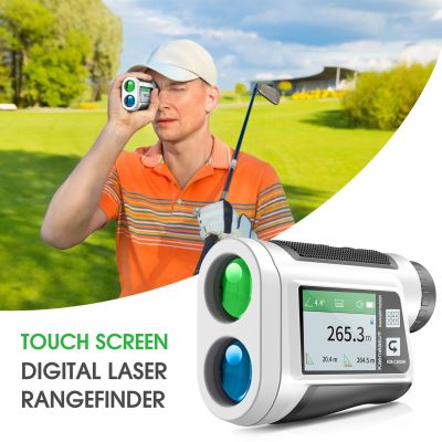 【LZ】♂♠  Telescópio de golfe laser range finder digital medidor distância caça monocular golf rangefinder display lcd roleta fita medida