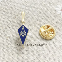 10pcs Masonic Freemason Tool Masonry Square and Compass Lapel pin Trowel A perfect gift for the fellow Free masons Badges Brooch