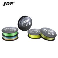 JOF 8 Strands Fishing Line 150m 300m 500m 100% PE 15-100LB Braided Fishing Line Japan Line Fishing Tackle Carp Fishing