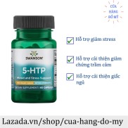 Viên uống giảm căng thẳng Swanson 5-HTP 100mg 60 viên của Mỹ