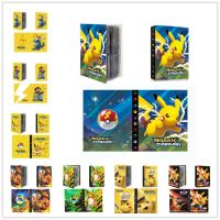 【CW】 2022 Pokemon Card Album Pokemon Pikachu Pokemon Card Binder Album Cards Book Map Cartoon Binder Protective Christmas Gifts