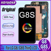 Original สำหรับ LG G8 thinq LM-G820N LM-G820จอแสดงผล LCD Touch Screen Digitizer ASSEMBLY สำหรับ LG G8S LCD LMG810 LMG810EAW