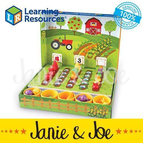 LEARNING RESOURCES Veggie Farm Sorting Set Age 37, Counting, Matching