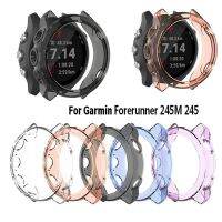 TPU สำหรับ Garmin 245นาฬิกาเคสห่อหุ้มกรอบสำหรับ Garmin Forerunner245 / 245M Protector เคสซิลิโคน