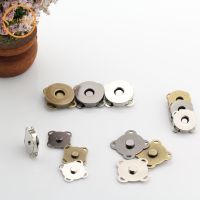 ❁ High quality 10sets/lot sew on metal magnetic Snaps button for overcoat bag garment accessories scrapbooking DIY