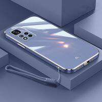 Xiaomi Redmi Note 11S 5G Note 11 Pro + Plus 5G เคส TPU แบบนิ่มพร้อมสายคล้องเคสมันวาว