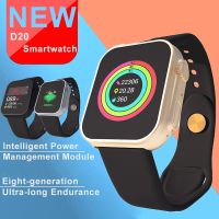 2023 D20 Ultra Sports Smart Watch Men Women Fitness Tracker 1.3 inch Bluetooth Watch Heart Rate Monitor Blood Pressure SmartWatch for Android