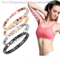 【CW】♚❀  Luxury Jewelry Magnetic Lymph Drainage Therapeutic Detox Men