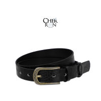 Louis Montini(Cherreen) เข็มขัดผู้หญิง Women Belt เข็มขัดหนังวัวแท้ MGW311