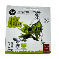 DICTAMUS l Organic/BIO Lemon Verbena Tea 20 Tbags x 1g l Greek Product