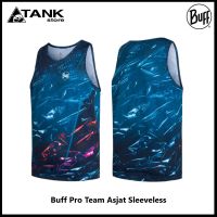 Buff Pro Team Asjat Sleeveless T-Shirt เสื้อวิ่งแขนกุด สำหรับผู้ชาย เนื้อผ้าบางเบา ระบายความร้อนและความชื้นได้ดี สวมสบาย ลิขสิทธิ์แท้