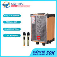 Loa Kẹo Kéo Công Suất Lớn Loa Hát Karaoke Di Động Loa Bluetooth Ladomax K