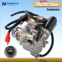 125cc PD24J GY6คาร์บูเรเตอร์คาบูเรเตอร์มอเตอร์ไซค์150cc เหมาะสำหรับชิ้นส่วนสกู๊ตเตอร์เอทีวีโกคาร์ทบาจา Qfol7x